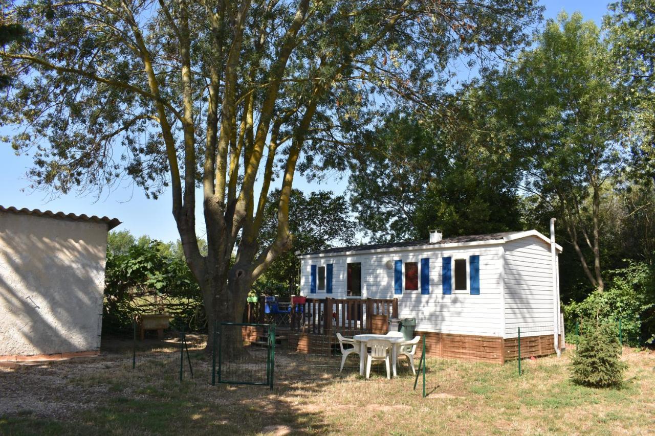 Mobil-Home Sur Terrain Bucolique Hyères Esterno foto