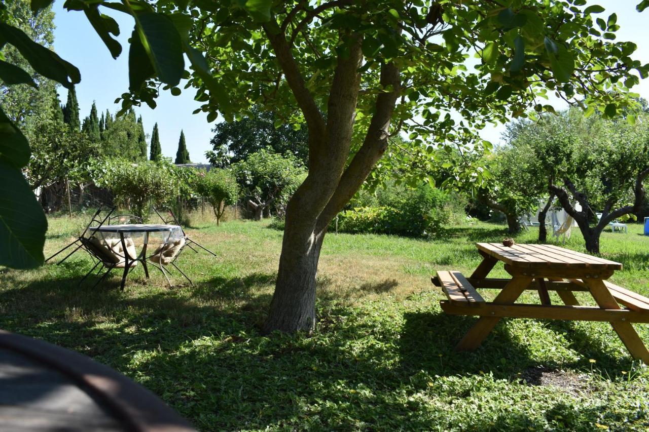 Mobil-Home Sur Terrain Bucolique Hyères Esterno foto